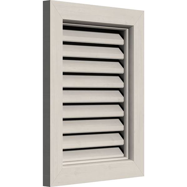 28 inchw x 32 inchh Primed Western Red Cedar Gable Vent C28477
