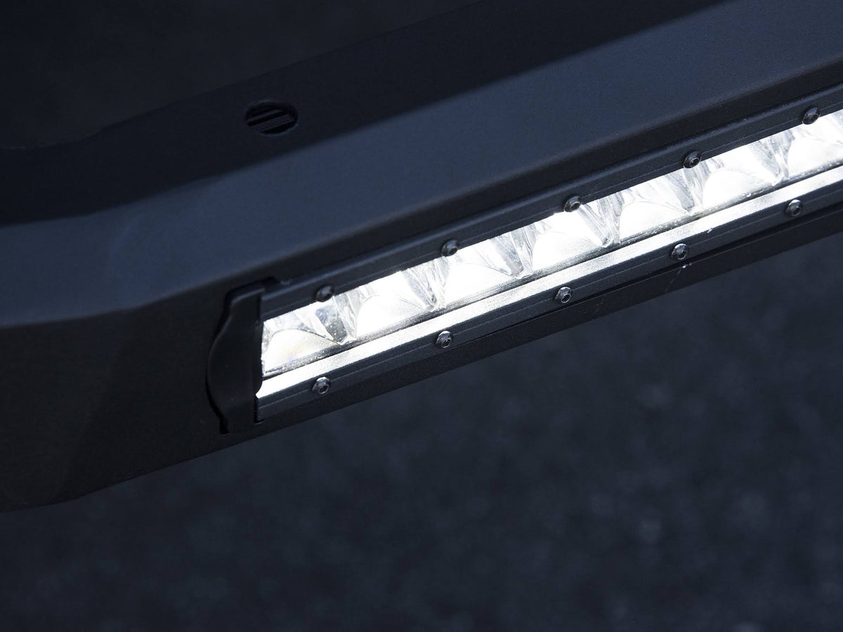 Matte Black Bull Bar with LED Y685