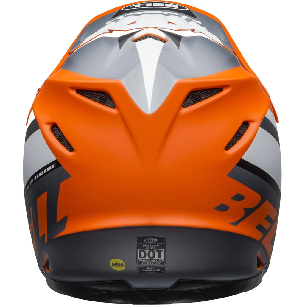 Orange/Black/Gray Moto-9 MIPS Helmet F49736