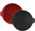 Cerise Round Cast Iron Grill B604