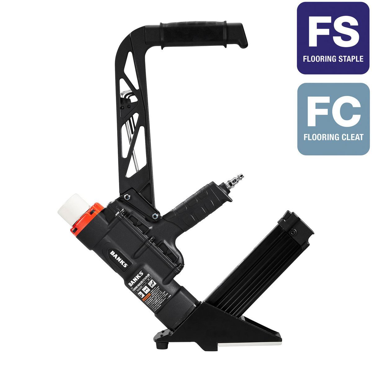 2-in-1 Flooring Air Nailer/Stapler E54043