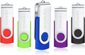 50 Pack 8GB USB 2.0 Flash Drives with LED Indicator and Lanyards F32840