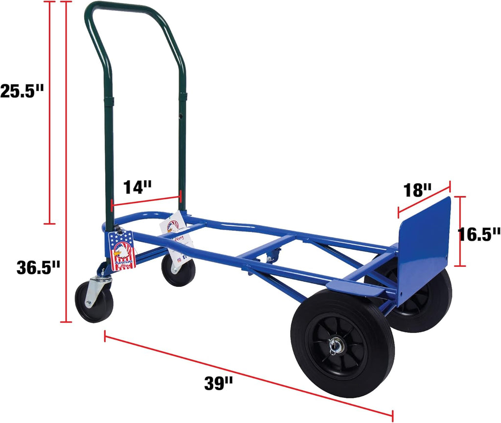 800 lbs Quick Latch Hand Truck G958692