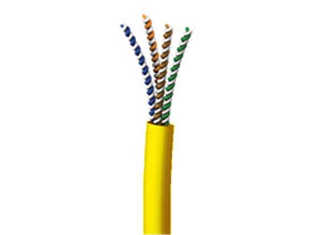 Bulk Cable CAT 5e UTP 1000 ft Yellow Z1178