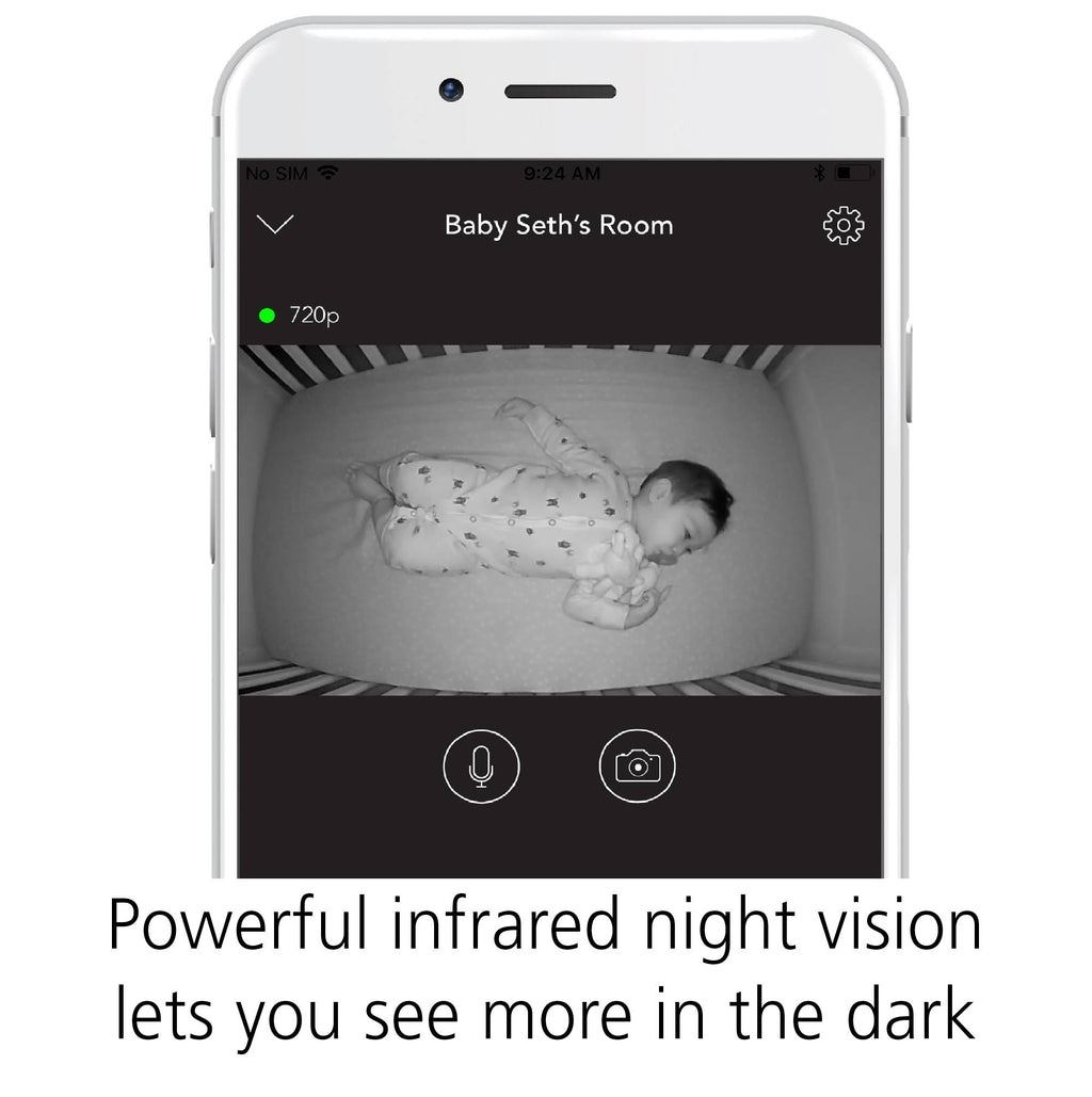 HD WiFi Baby Monitor J801095