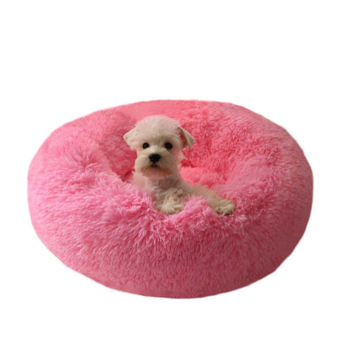 Soft Plush Round Pet Bed L235842