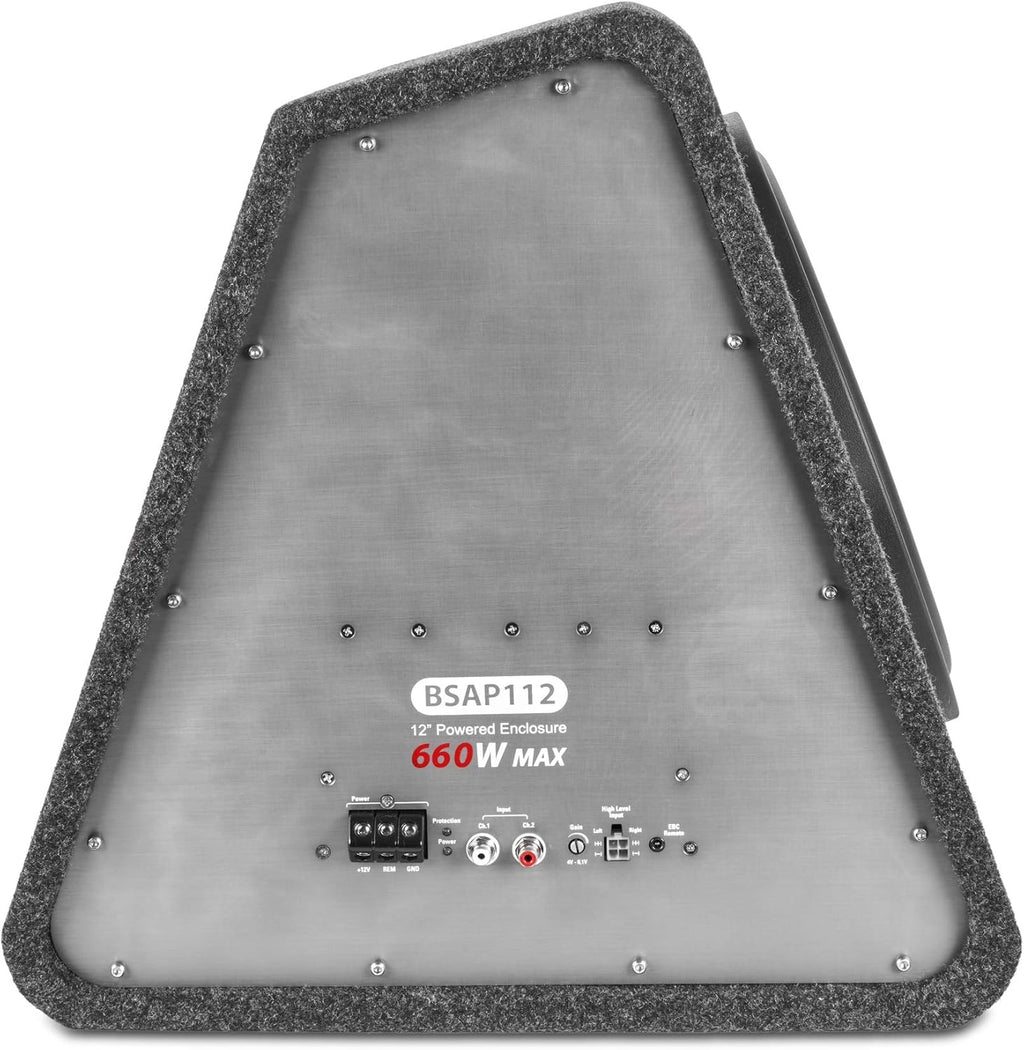 12" Powered Vented Subwoofer Enclosure with Built-in Amplifier H544201