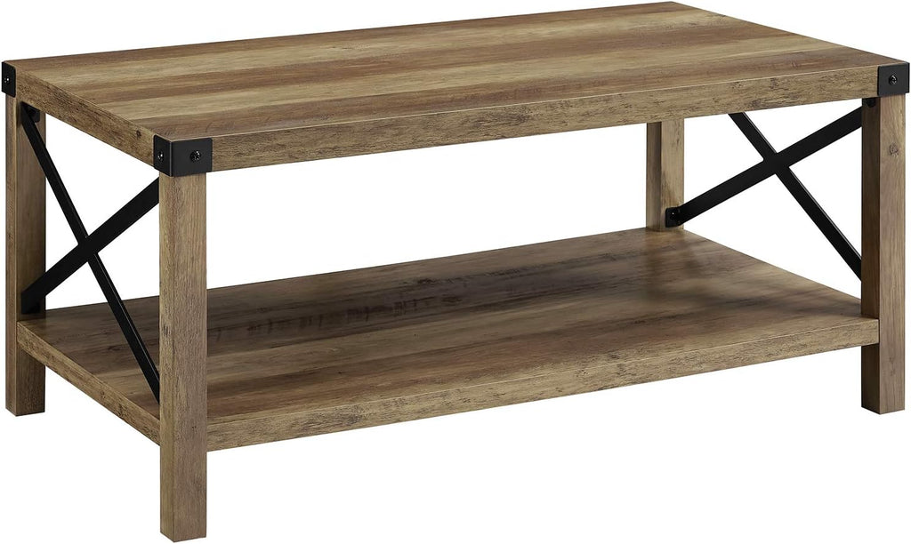 58 Inch Reclaimed Barnwood TV Stand Cabinet S393