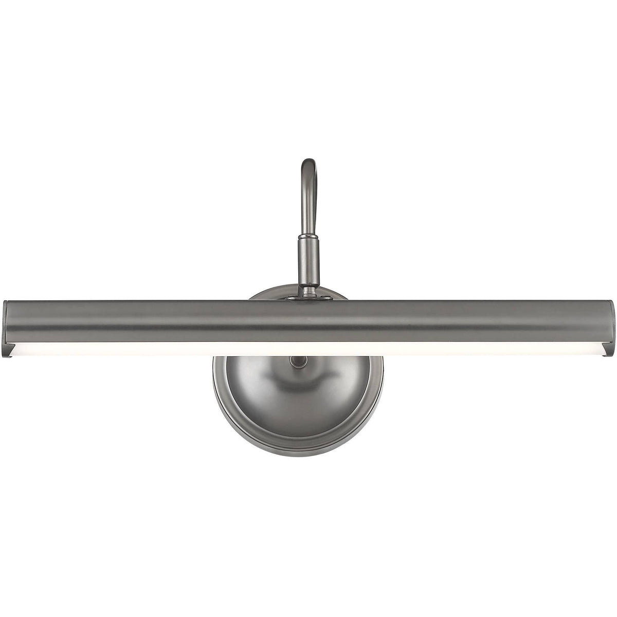 16x22 Wide Plated Graphite LED Picture Light G9813