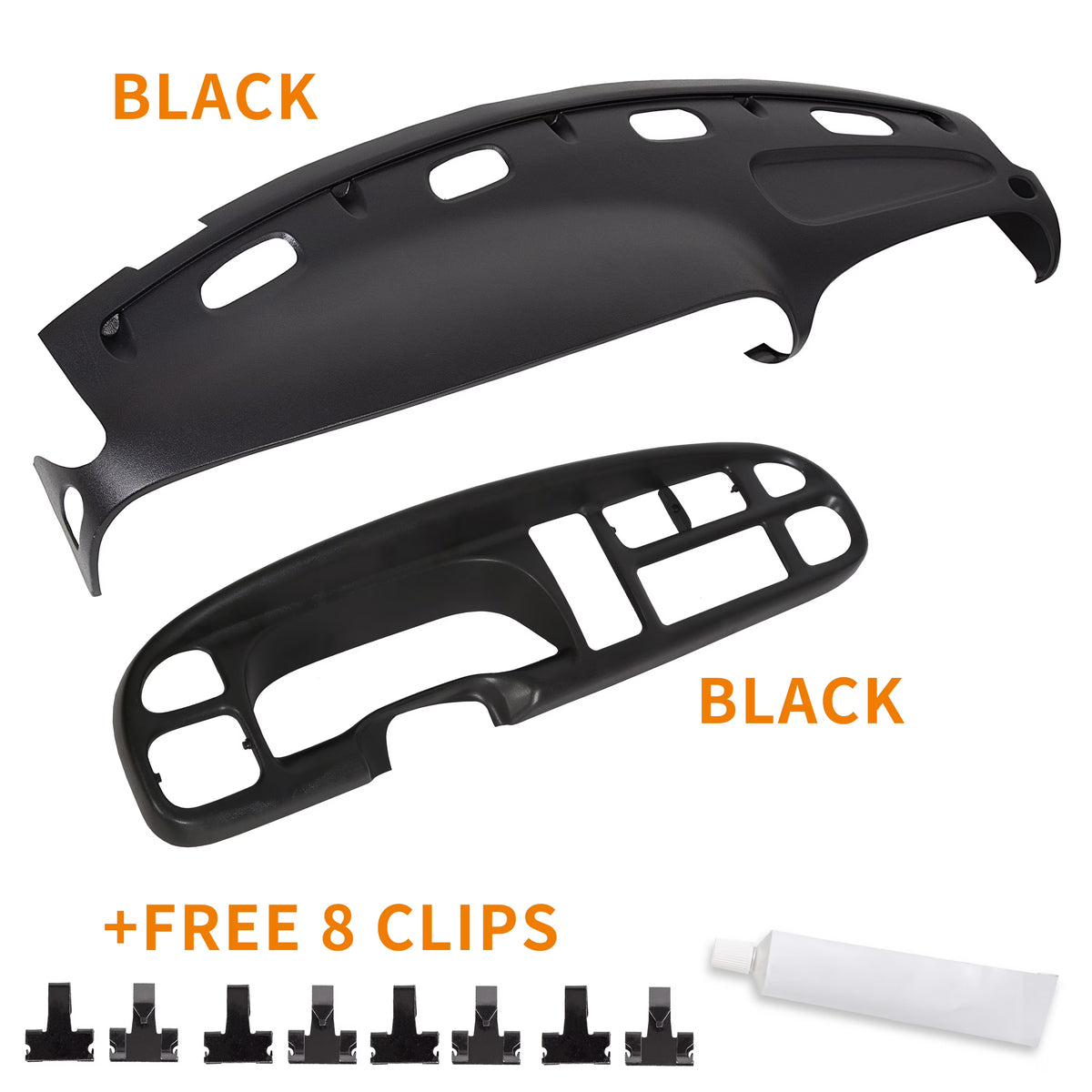 Molded Dashboard Cap Cover with Dash Bezel K595