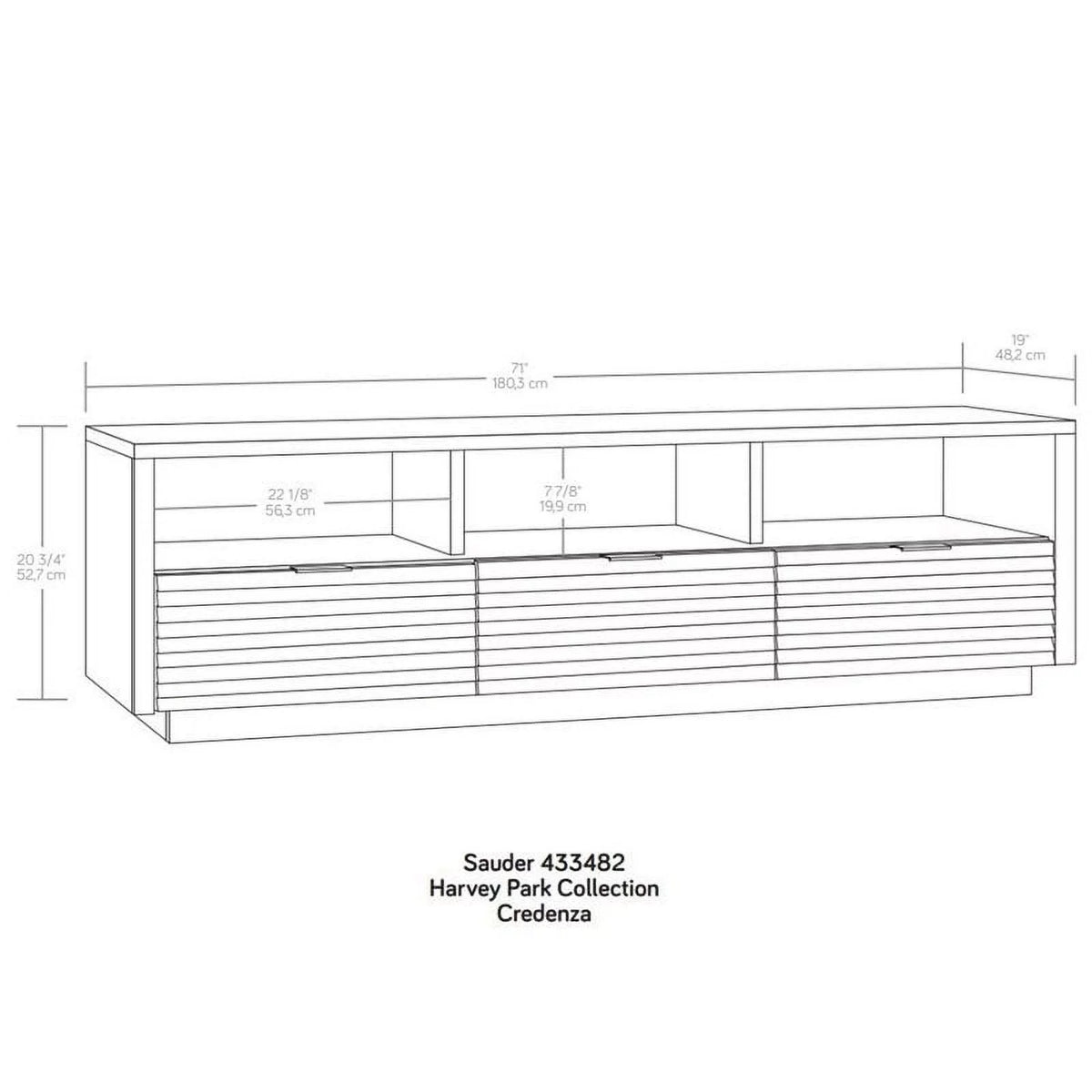 TV Stand with Drawers C997511