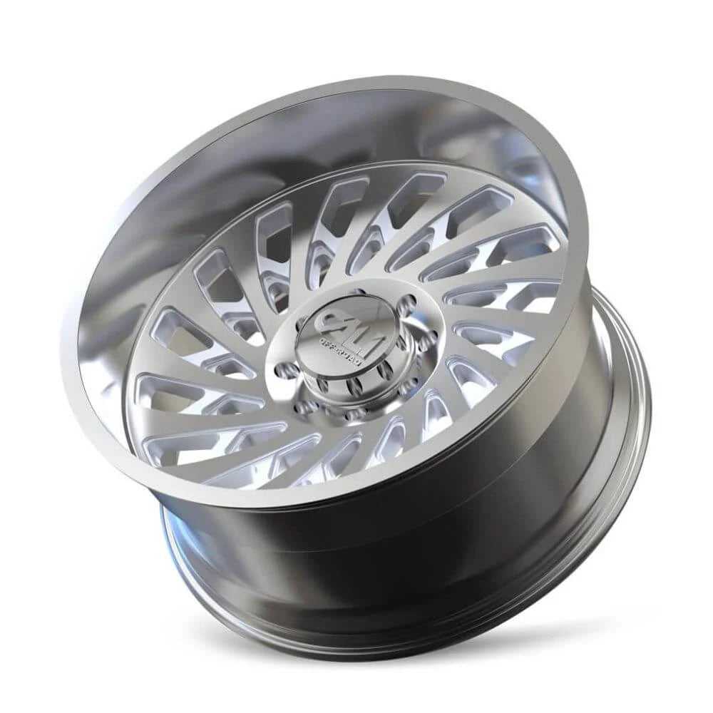 Polished 24x12 6x135 -51mm 87.1mm Wheel M458