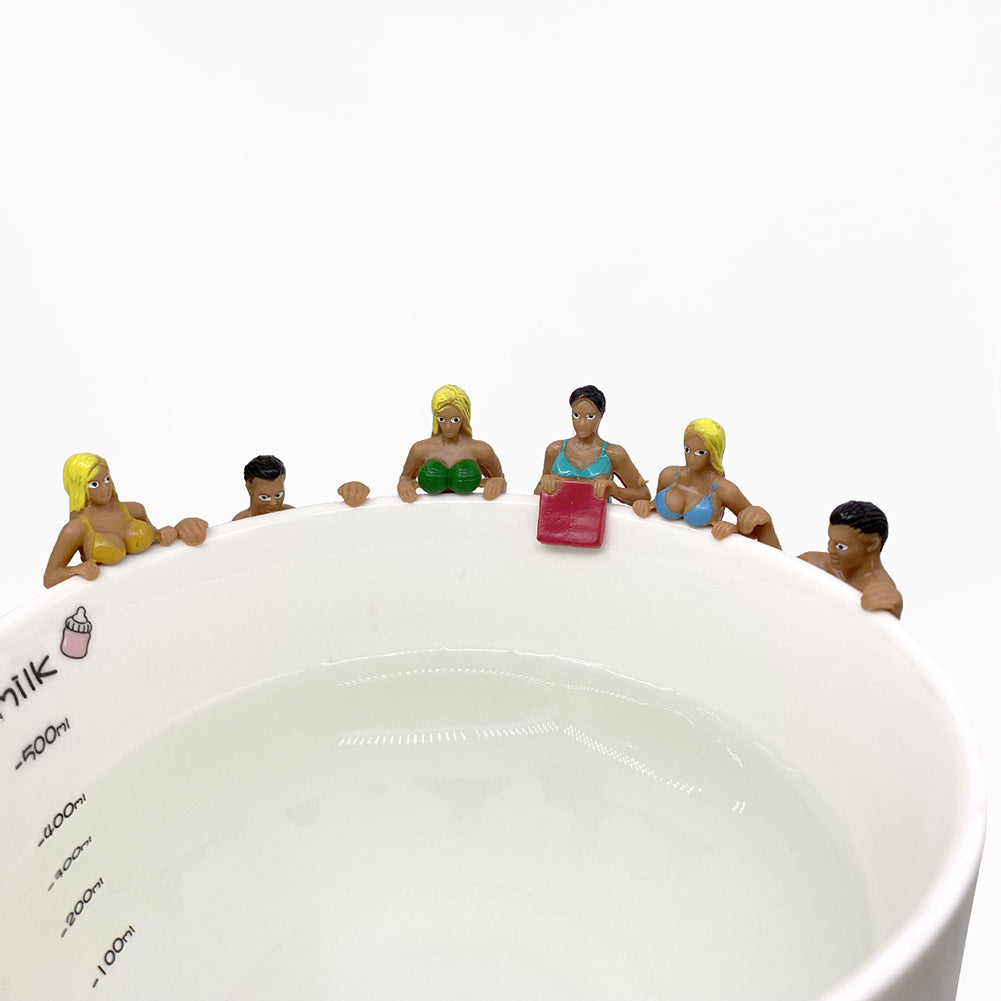 8Pcs Mini Simulated People Dollhouse Pendant Decor P26213