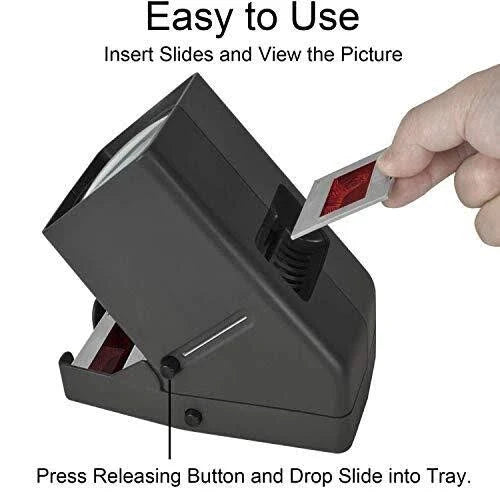 USB Powered 35mm Negative Slide Film Viewer with 3X Magnification I19821