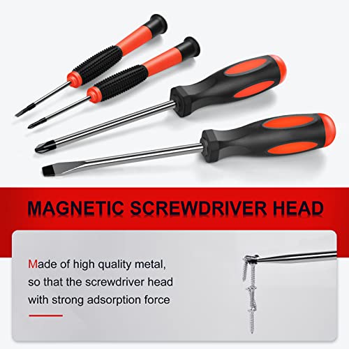 287PCs Hand Tool Set with Hammer, Pliers, Ratchet Wrench, Socket, Portable Tool Box G26647