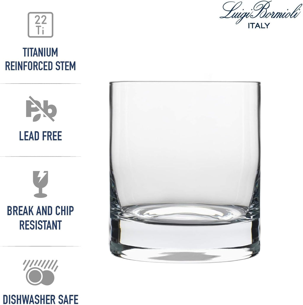 Set of 4 Double Old Fashioned Glasses, 13.5 fluid ounce I4872