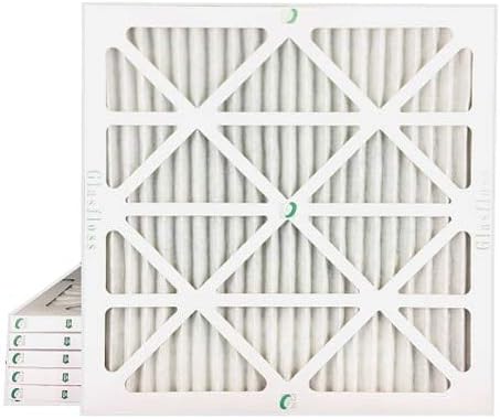 19-7/8 x 21-1/2 x 1 MERV 10 Pleated Air Filters, Box of 6 K56947