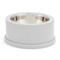 Stainless-Steel Grey Dog Bowl X757