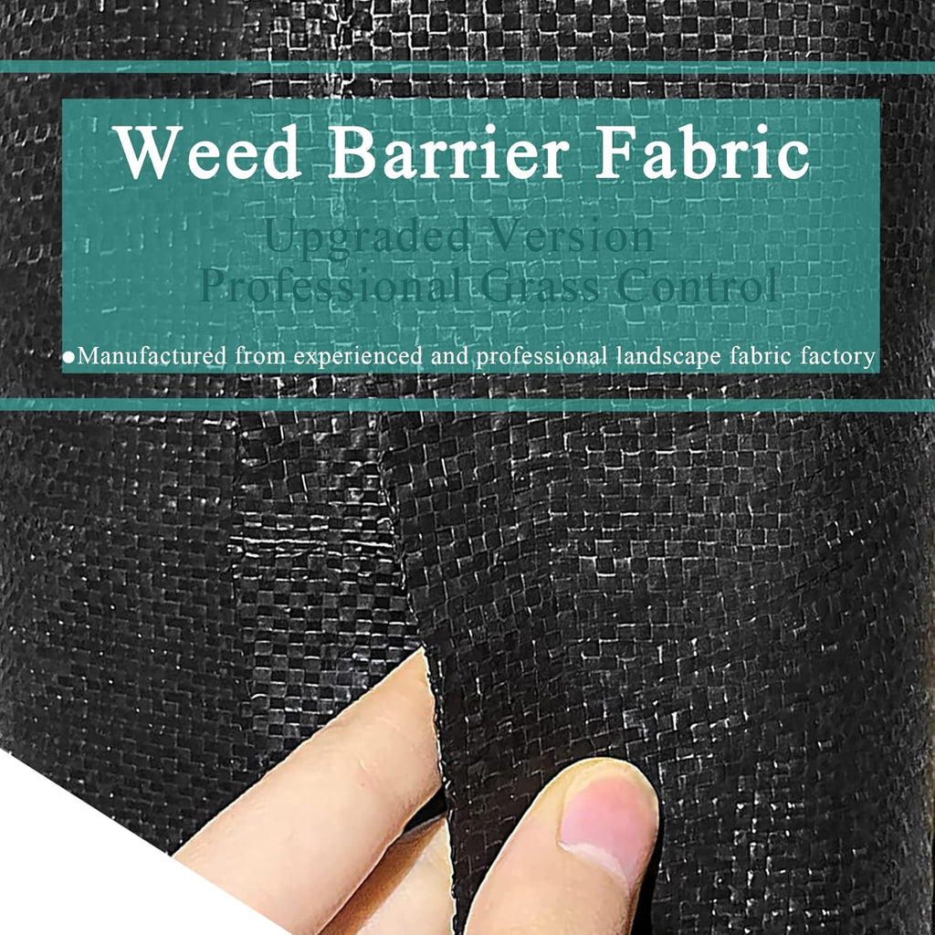 Heavy Duty Weed Barrier Landscape Fabric 6FTx100FT K1140