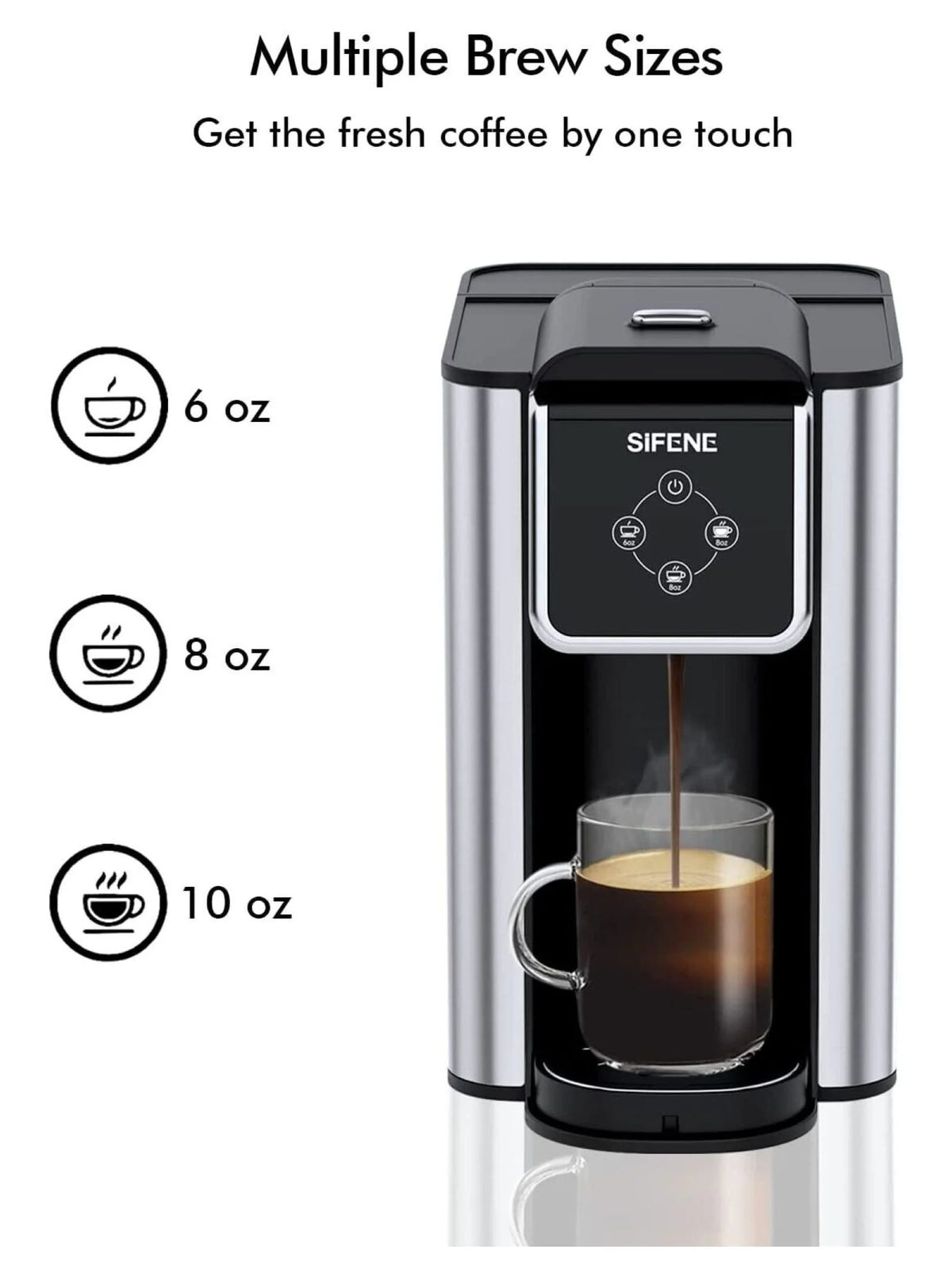 Single Serve 3 in 1 Pod Coffee Maker C25232