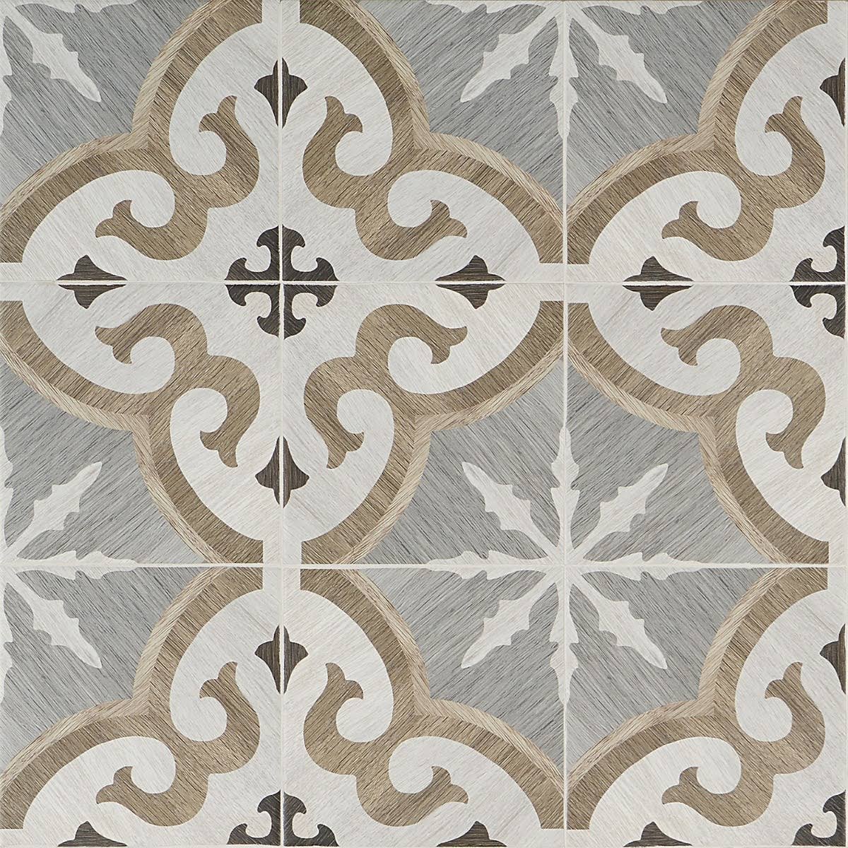8 in. x 8 in. Matte Porcelain Floor and Wall Tile F8114