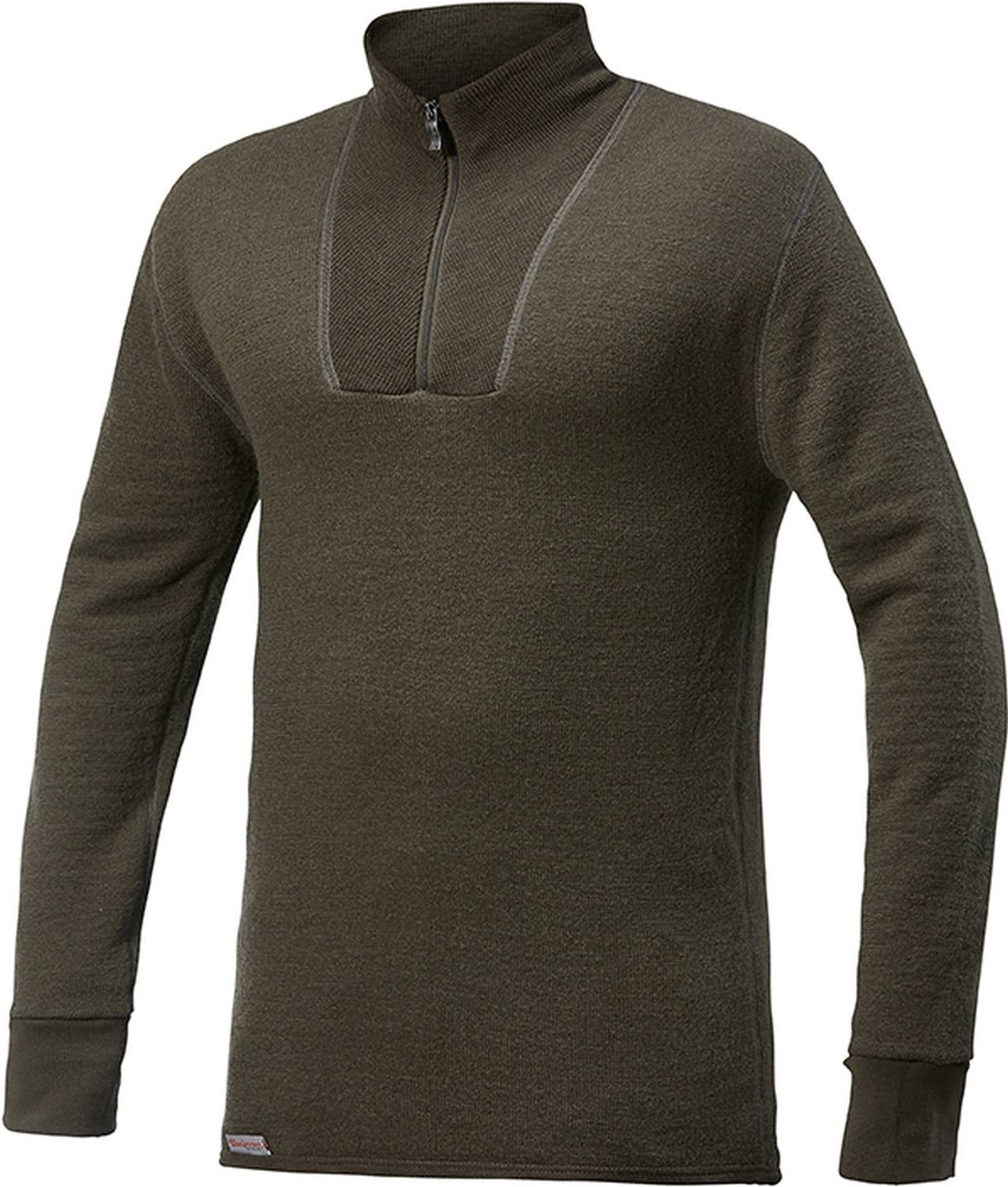 Pine Green XXL Zip Turtleneck P1386
