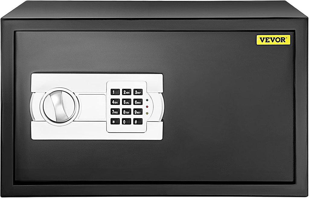 0.8 Cubic Feet Carbon Steel Digital Safe Box with Two Keys M356719