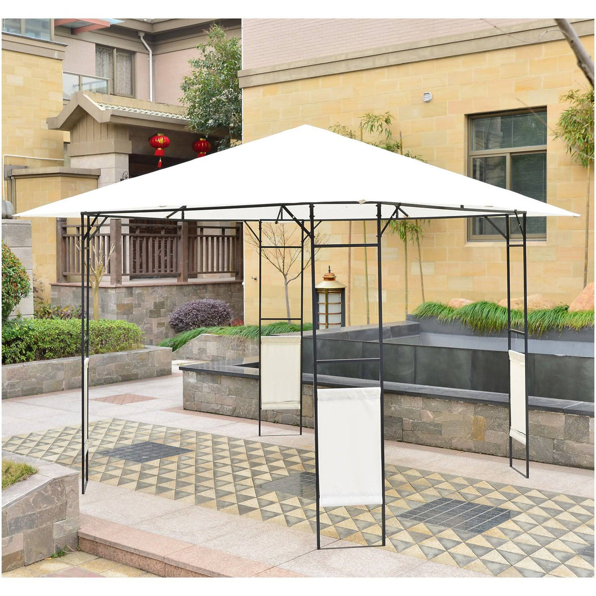10 x 10 ft. Outdoor Canopy Cover Gazebo R5460