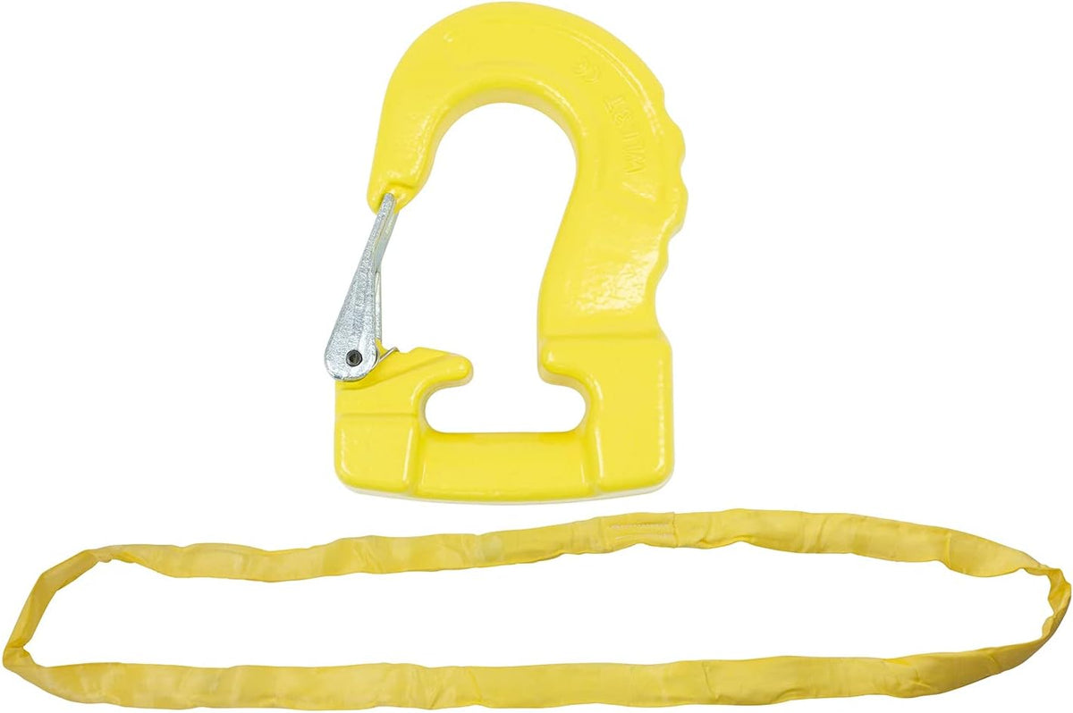 Yellow Round Sling 20' with Hook Combo G195