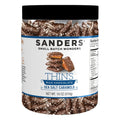 Milk Chocolate Sea Salt Caramel Thins - 18 oz. Tub E9398