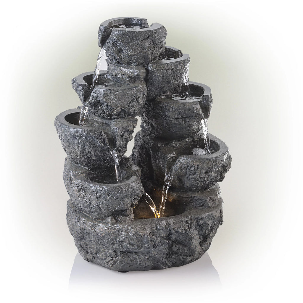 14" 5-Tiered Indoor/Outdoor Tabletop Fountain O5437