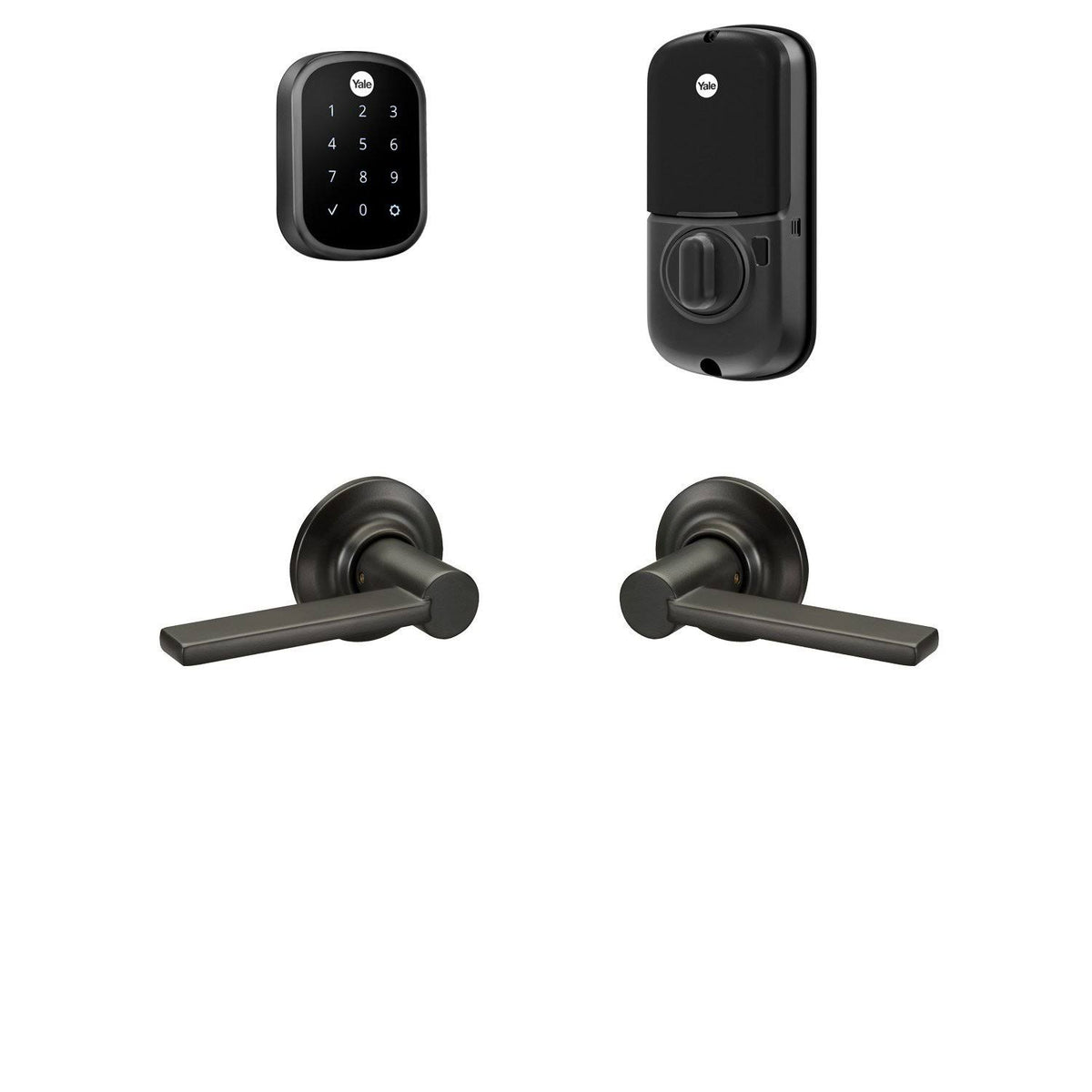 Key-Free Touchscreen Lock in Black G309516