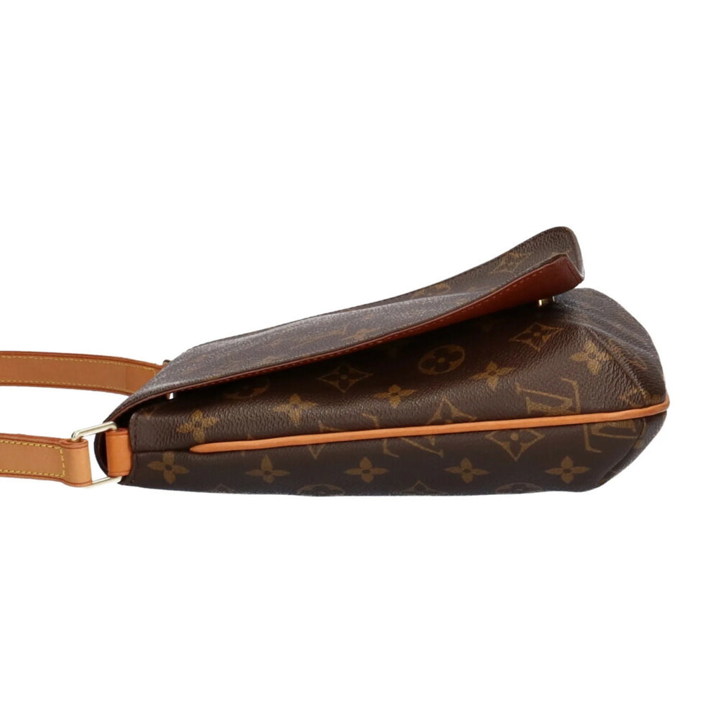 Brown Canvas Shoulder Bag R6048