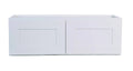 White Shaker Corner Wall Cabinet U955356