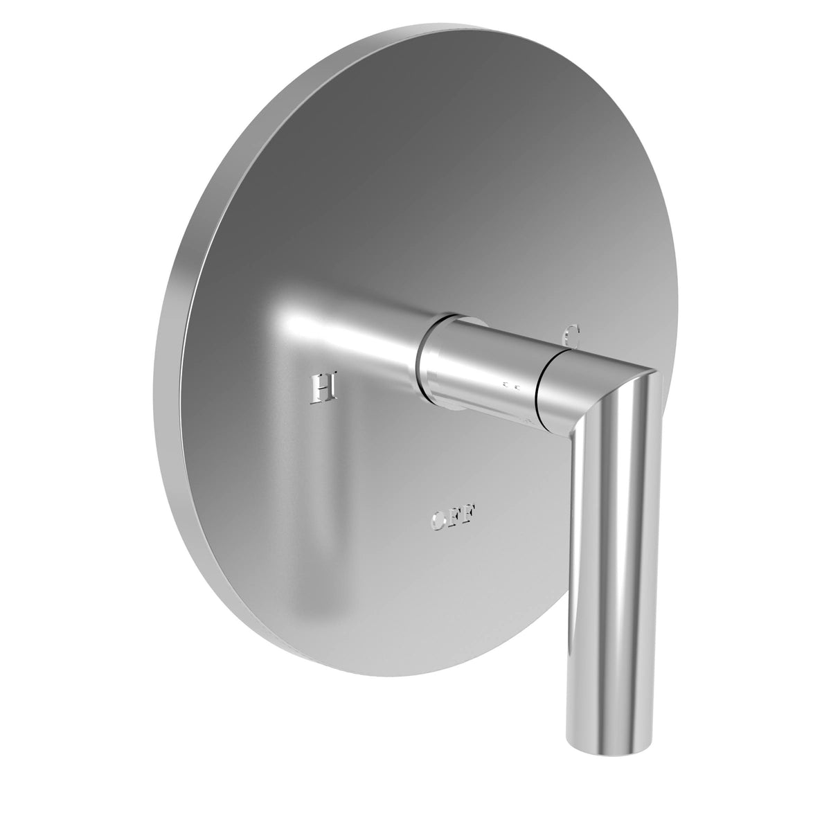 Matte White Shower Trim Plate B95299