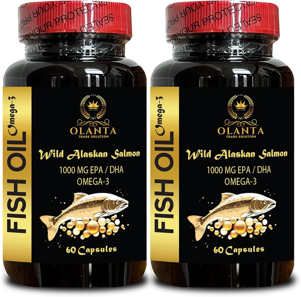 Wild-Caught Fish Oil Omega 3 120 Capsules S6249