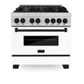 36 in. 4.6 cu. ft. Gas Stove Electric Oven Range J52268