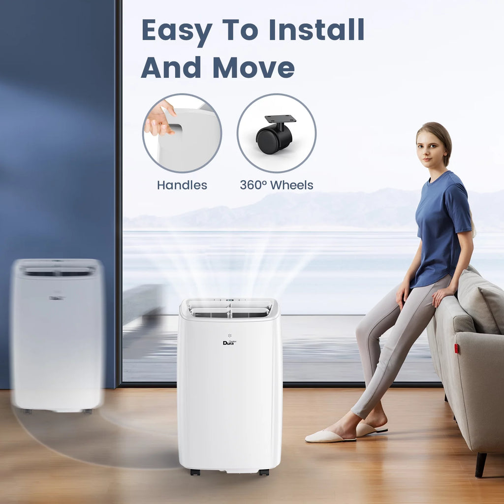10200BTU Portable Air Conditioner with Remote Control W2495