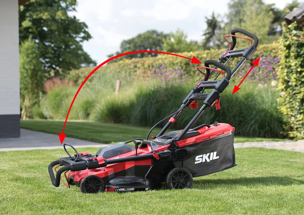 20V Brushless Lawn Mower Kit with Two 4.0 Ah Battery and Dual Port Charger F73702