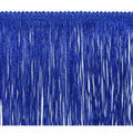 Royal Blue 6-Inch Metallic Chainette Fringe Trim C44330