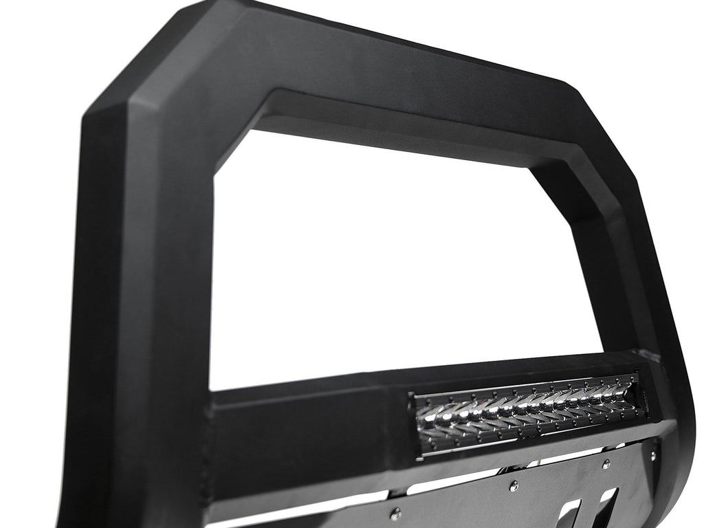 Matte Black Bull Bar with LED Y685