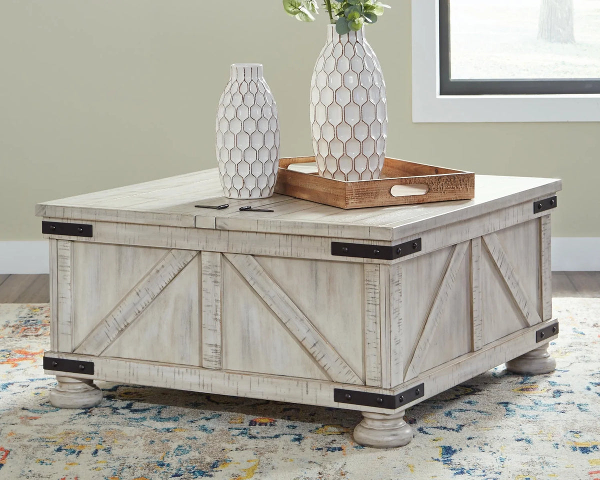 Whitewash Coffee Table J624098