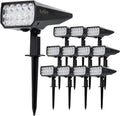 Solar Powered Waterproof Landscape Spotlights 10 Pack S832127