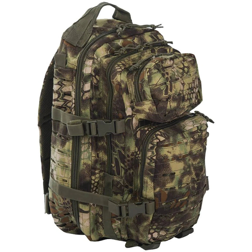 US Assault Pack Small Laser Cut Mandra Wood H534791