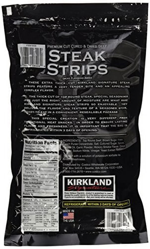 12 Oz Steak Strips Jerky Z71539
