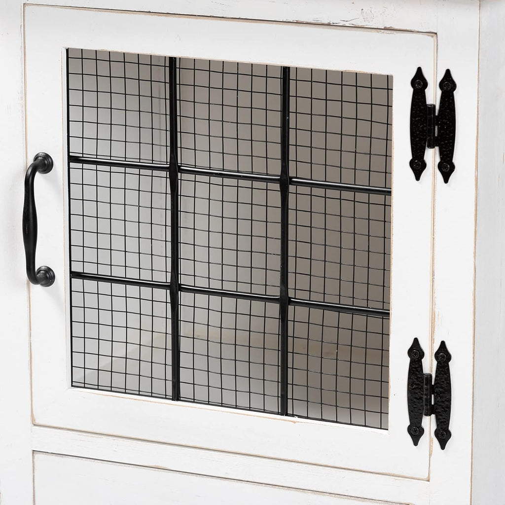 White/Oak Brown Shelving and Cabinets R93024