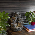 14" 5-Tiered Indoor/Outdoor Tabletop Fountain O5437