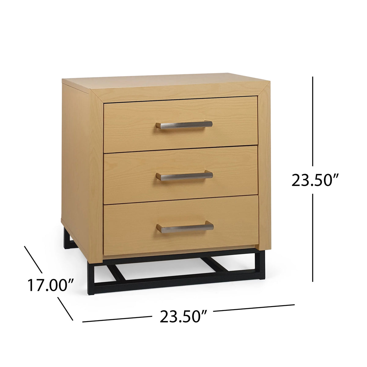 2 Piece 4 Drawer Dresser and Nightstand Set A27451
