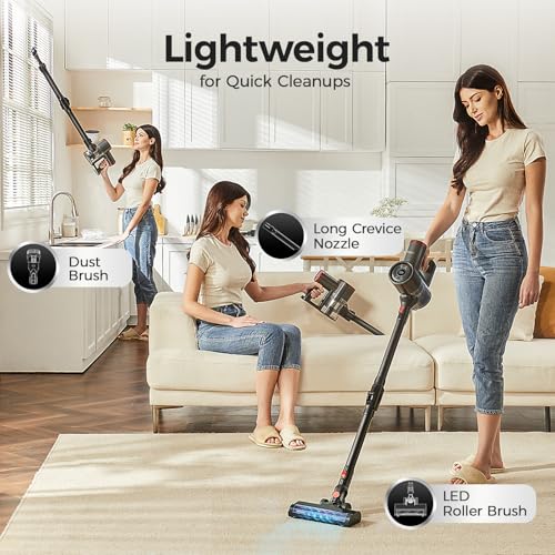 Cordless Stick Vacuum Cleaner with Bendable Wand F779060
