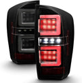 For 2016-2019 Toyota Tacoma Full LED Tail Lights Black Smoked C1545